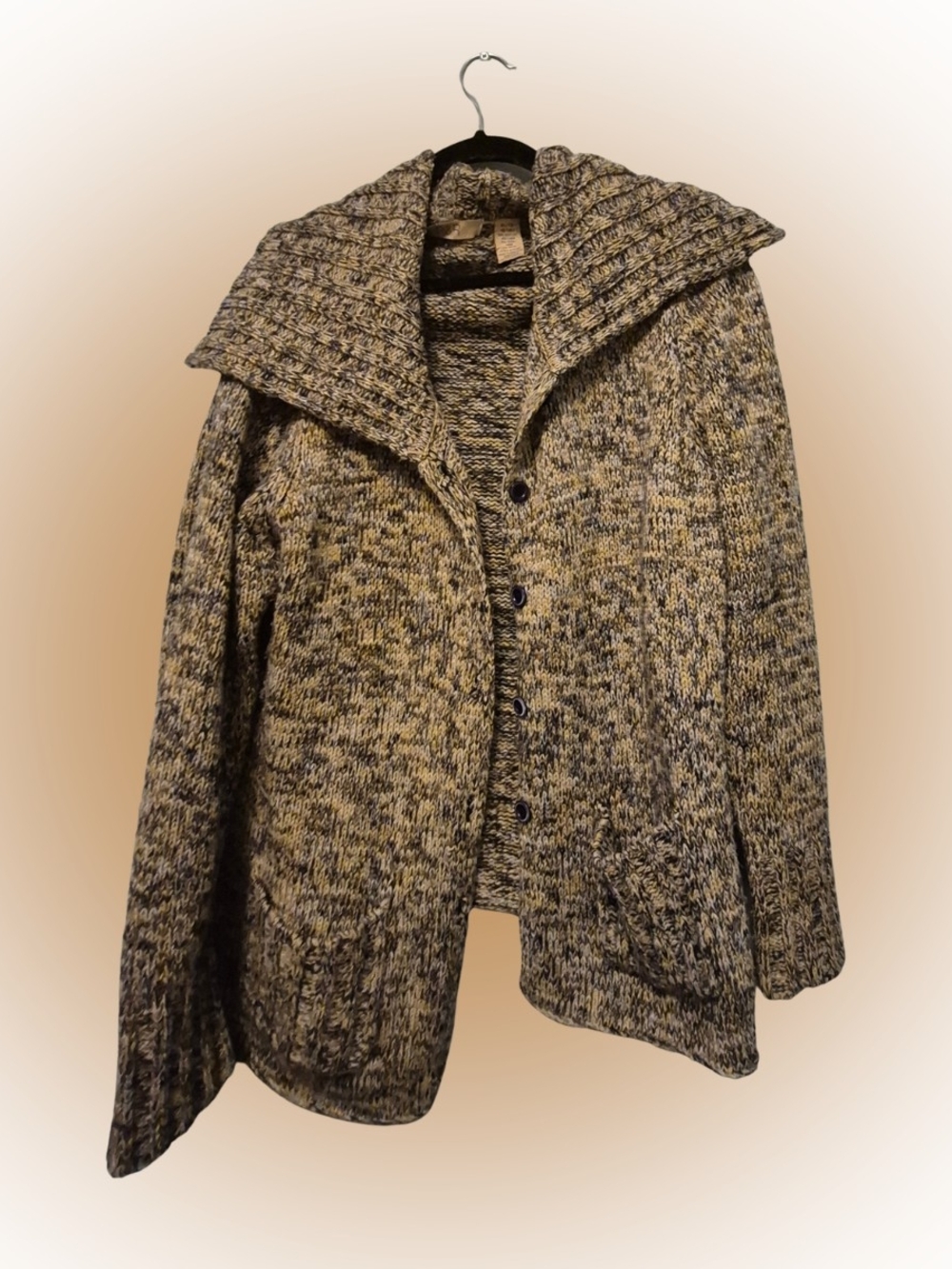 Brown Collar Sweater